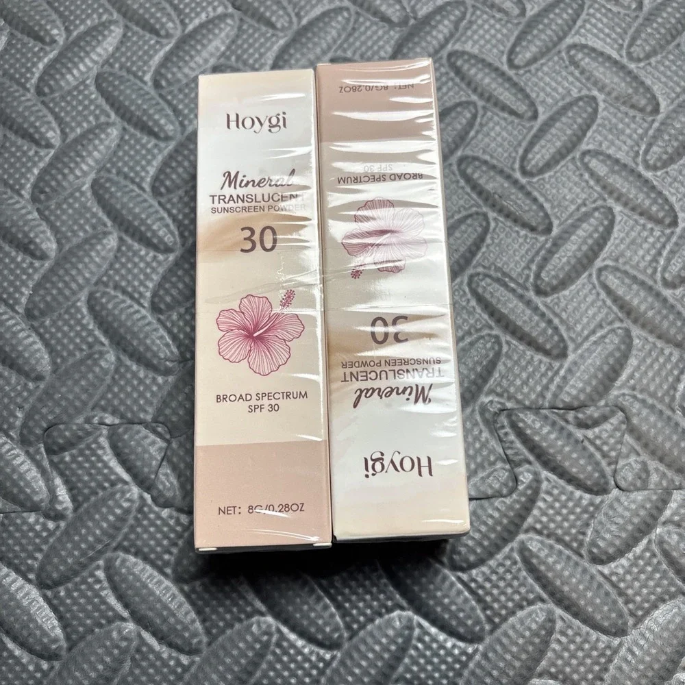 Hoygi Mineral Translucent Sunscreen Powder Broad Spectrum SPF 30 0.28oz SET OF 2